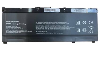 Аккумуляторная батарея для ноутбука HP SR04XL Omen 15-ce 15.4V Black 4550mAh OEM Аккумуляторная батарея для ноутбука HP SR04XL Omen 15-ce 15.4V Black 4550mAh OEM