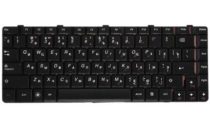 Клавиатура для ноутбука Lenovo IdeaPad (U350, Y650) Black, RU - фото 2