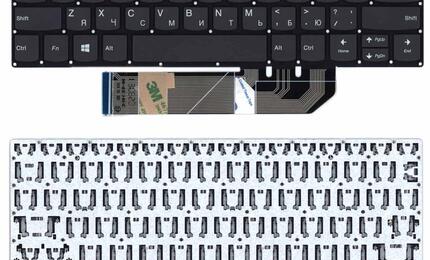Клавиатура для ноутбука Lenovo Yoga 120S-11IAP Black, (No Frame) RU