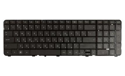 Клавиатура для ноутбука HP Pavilion (DV7-4000) Black, (Black Frame) RU - фото 2