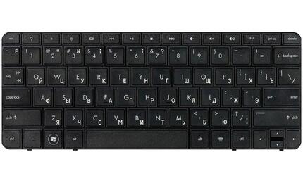 Клавиатура для ноутбука HP Compaq (Mini 110-3000) Black, RU - фото 2