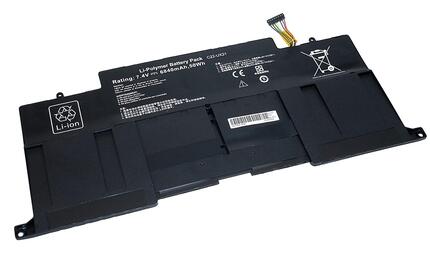 Аккумуляторная батарея для ноутбука Asus C22-UX31 UX31-2S2P 7.4V Black 6840mAh OEM Аккумуляторная батарея для ноутбука Asus C22-UX31 UX31-2S2P 7.4V Black 6840mAh OEM