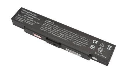Аккумуляторная батарея для ноутбука Sony VAIO VGP-BPS2C VGN-FE 11.1V Black 4400mAh OEM - фото 3