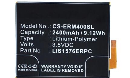 Аккумуляторная батарея для Sony CS-ERM400SL Xperia M4 Aqua E2303 3.8V Black 2400mAh 9.12Wh