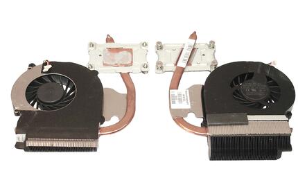 Система охлаждения для ноутбука HP 5V 0,4А 3-pin Forcecon Presario CQ43, G43, CQ57, G57, 430, 431, 435, 630, 635 (Intel Pentium c интегр. видео)