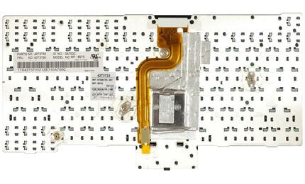 Клавиатура для ноутбука Lenovo ThinkPad (X200, X201) с указателем (Point Stick) Black RU - фото 3