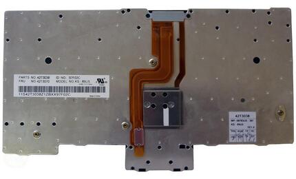 Клавиатура Lenovo ThinkPad (X60, X60S, X60T, X61, X61S, X61T) с указателем (Point Stick) Black, RU - фото 3