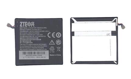 Аккумуляторная батарея для смартфона ZTE Li3825t43p3h585642 3.8V Black 1800mAh 6.8Wh