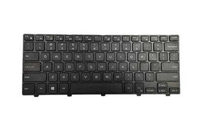 Клавиатура для ноутбука Dell (14-3000) Black, (Black Frame), US