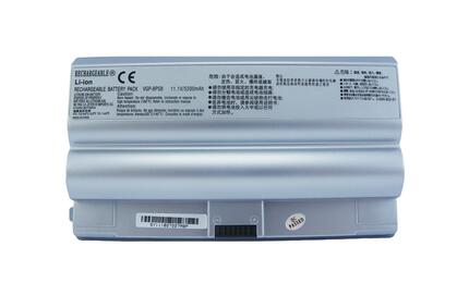 Аккумуляторная батарея для ноутбука Sony VAIO VGP-BPS8 VGN-FZ 11.1V Silver 5200mAh OEM Аккумуляторная батарея для ноутбука Sony VAIO VGP-BPS8 VGN-FZ 11.1V Silver 5200mAh OEM - фото 5