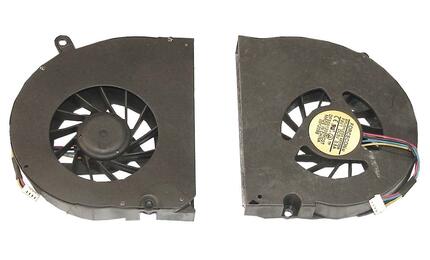 Вентилятор для ноутбука Dell XPS 1640, 1645, 1647, 5V 0.5A 4-pin Forcecon