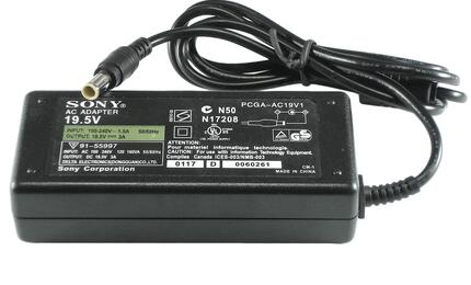 Блок питания для ноутбука Sony 60W 19.5V 3A 6.5x4.4mm PCGA-AC19V1 Orig
