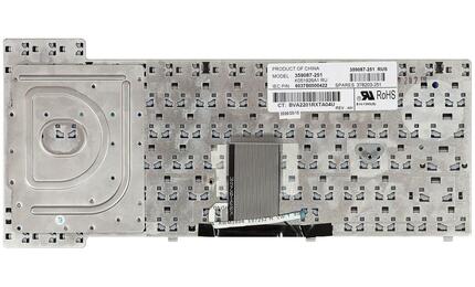 Клавиатура для ноутбука HP Compaq NC8200, NC8230, NX8220, NW8240, NC8400, NC8440 с указателем (Point Stick), Black, RU - фото 3
