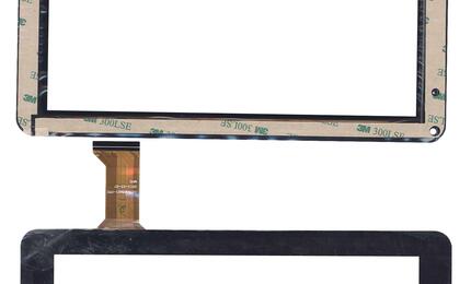 Тачскрин (Сенсорное стекло) для CZY6366A01-FPC черный