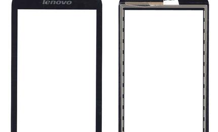 Тачскрин (Сенсорное стекло) для смартфона Lenovo MCF-045-1620-01-V2 черный