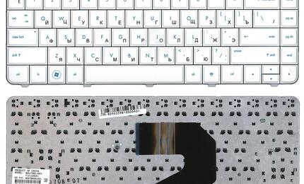 Клавиатура для ноутбука HP Pavilion (G4, G4-1000) White, RU