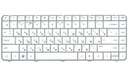 Клавиатура для ноутбука HP Pavilion (G4, G4-1000) White, RU - фото 2
