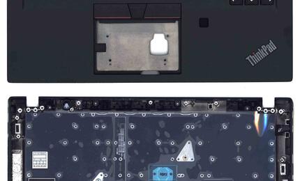 Клавиатура для ноутбука Lenovo ThinkPad T490s Black, (Black TopCase) RU