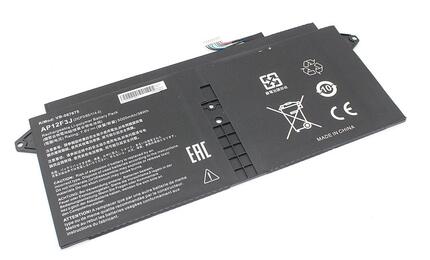 Аккумуляторная батарея для ноутбука Acer AP12F3J Aspire S7-391-682 7.6V Black 5000mAh OEM Аккумуляторная батарея для ноутбука Acer AP12F3J Aspire S7-391-682 7.6V Black 5000mAh OEM