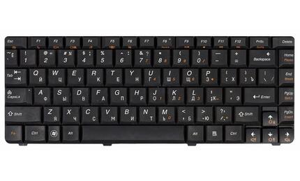 Клавиатура для ноутбука Lenovo IdeaPad (G460) Black, RU - фото 2