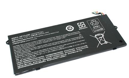 Аккумуляторная батарея для ноутбука Acer AP13J4K Chromebook 11 C732 11.25V Black 3920mAh OEM Аккумуляторная батарея для ноутбука Acer AP13J4K Chromebook 11 C732 11.25V Black 3920mAh OEM
