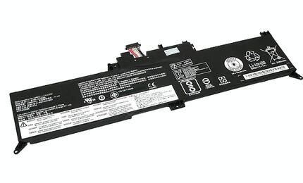 Аккумуляторная батарея для ноутбука Lenovo 01AV433 ThinkPad Yoga 370 15.28V Black 3355mAh