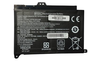 Аккумуляторная батарея для ноутбука HP BP02XL Pavilion 15 7.7V Black 5200mAh OEM Аккумуляторная батарея для ноутбука HP BP02XL Pavilion 15 7.7V Black 5200mAh OEM