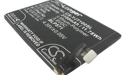 Аккумуляторная батарея для смартфона OnePlus CS-YJT100SL One 3.8V Black 3100mAh 11.78Wh