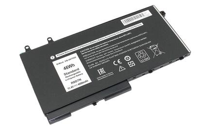 Аккумуляторная батарея для ноутбука Dell R8D7N Latitude 5400 E5400 5410 E5410 11.4V Black 4000mAh OEM Аккумуляторная батарея для ноутбука Dell R8D7N Latitude 5400 E5400 5410 E5410 11.4V Black 4000mAh OEM