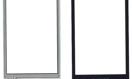 Тачскрин (Сенсорное стекло) для смартфона Philips Xenium W725 черный