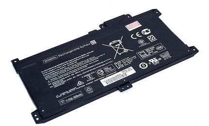 Аккумуляторная батарея для ноутбука HP WA03XL Pavilion X360 15-BR 11.4V Black 4212mAh OEM