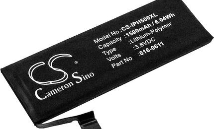 Аккумуляторная батарея для смартфона Apple CS-IPH500XL iPhone 5 3.8V Black 1590mAh 6.04Wh