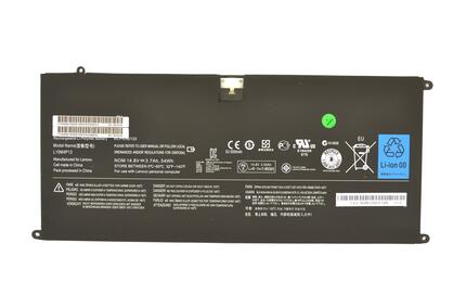 Аккумуляторная батарея для ноутбука Lenovo-IBM L10M4P12 IdeaPad U300s 14.8V Black 3700mAh Orig