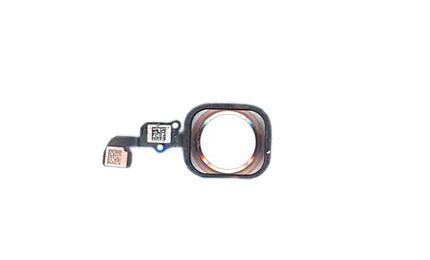 Кнопка HOME в сборе с механизмом и шлейфом для iPhone 6S/6S Plus розовое золото