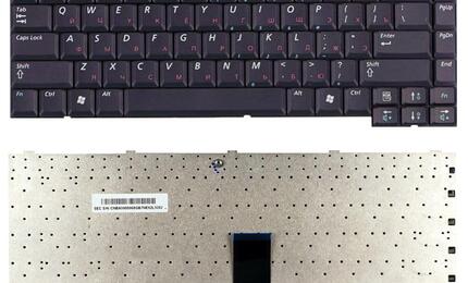 Клавиатура для ноутбука Samsung (X05, X06, X10, X20) Black, RU