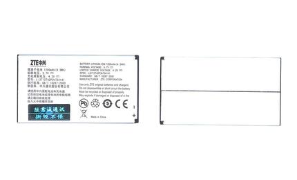 Аккумуляторная батарея для смартфона ZTE Li3712T42P3h734141 N960 3.7V White 1200mAh 4.5Wh
