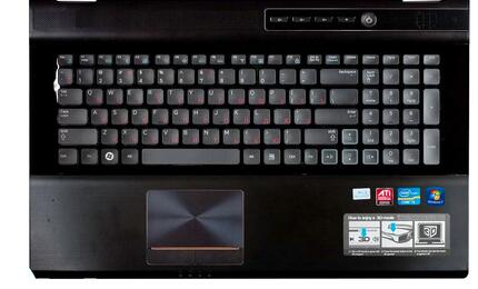 Клавиатура для ноутбука Samsung (RC720) Black, (Black TopCase), RU