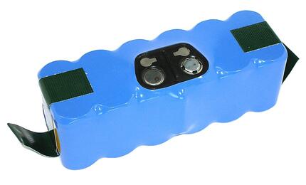 Аккумулятор для пылесоса iRobot Roomba 600, 800, 980 Li-ion 5800mAh 14.4V синий - фото 2