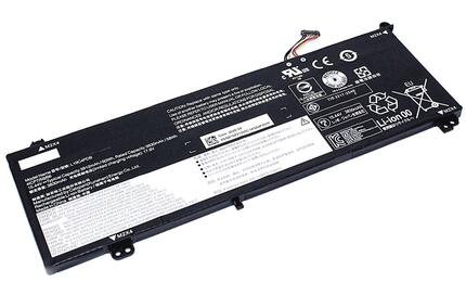Аккумуляторная батарея для ноутбука Lenovo L19C4PDB 15.44V Black 3912mAh OEM
