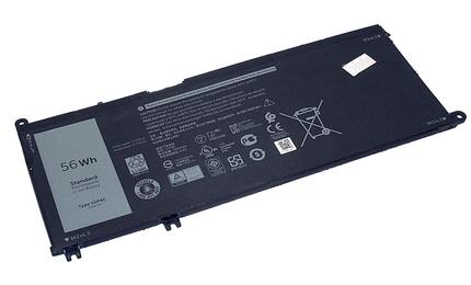 Аккумуляторная батарея для ноутбука Dell FMXMT Chromebook 13 3380 7.6V Black 7300mAh Аккумуляторная батарея для ноутбука Dell FMXMT Chromebook 13 3380 7.6V Black 7300mAh