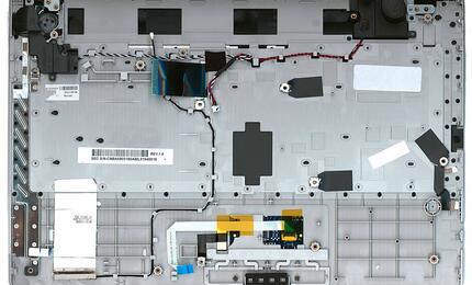 Клавиатура для ноутбука Samsung (300E4A) Black, (Black TopCase), RU - фото 2