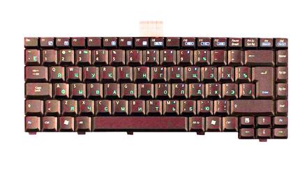 Клавиатура для ноутбука Asus M6000, M6N Black, (No Frame) RU - фото 2