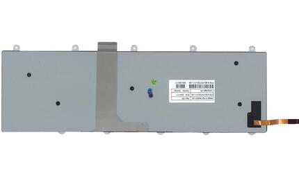 Клавиатура для ноутбука Clevo P170EM с подсветкой (Light), Black, RU - фото 3