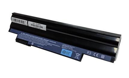 Аккумуляторная батарея для ноутбука Acer AL10A31 Aspire One AOD255, AOD260, D255, D260 11.1V Black 5200mAh OEM Аккумуляторная батарея для ноутбука Acer AL10A31 Aspire One AOD255, AOD260, D255, D260 11.1V Black 5200mAh OEM - фото 2