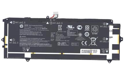 Аккумуляторная батарея для планшета HP MG04 Elite x2 1012 G1 7.7V Black 4820mAh Orig