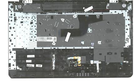 Клавиатура для ноутбука Samsung (RC720) Black, (Gray TopCase), RU - фото 3