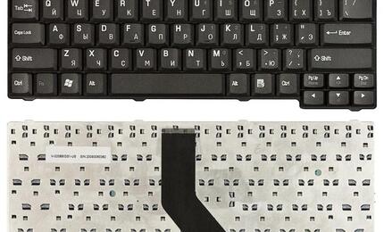 Клавиатура Toshiba Satellite (L10, L15, L20, L25, L30, L35, L100, L110, L120 series, Tecra L2) Black, RU