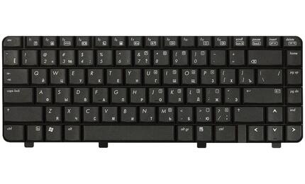 Клавиатура для ноутбука HP (500, 510, 520) Black, RU - фото 2