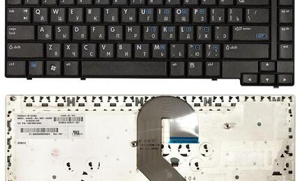 Клавиатура для ноутбука HP Compaq 6710B, 6710S, 6715B, 6715S Black Original RU