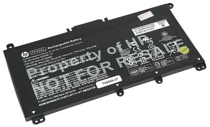 Аккумуляторная батарея для ноутбука HP TF03XL Pavilion 15-cc 11.55V Black 3630mAh Orig Аккумуляторная батарея для ноутбука HP TF03XL Pavilion 15-cc 11.55V Black 3630mAh Orig